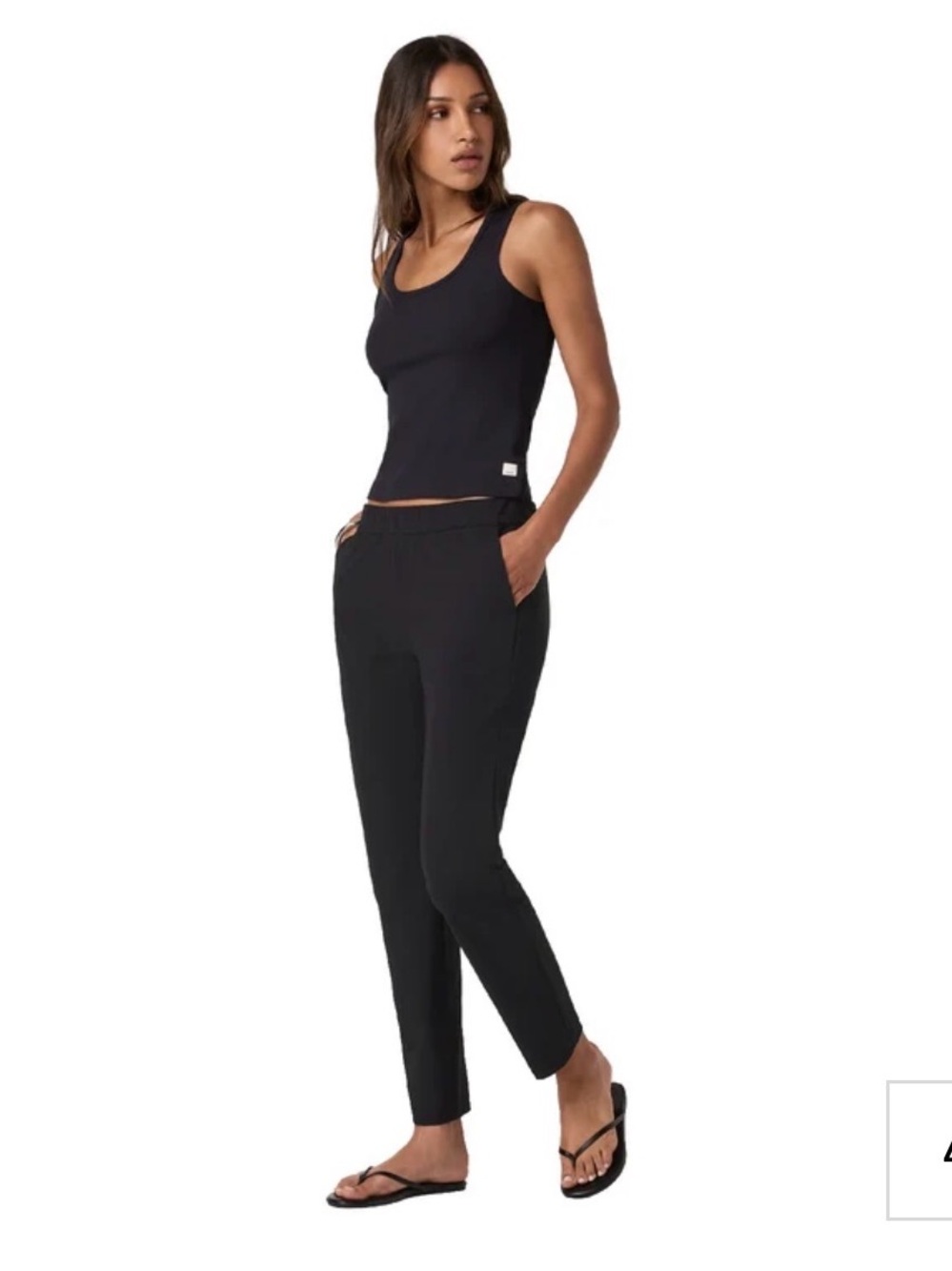 Vuori Miles Ankle Pant Black sz S